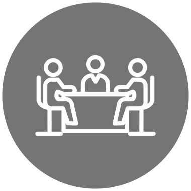 İnsan simgesinin vektör illüstrasyonu