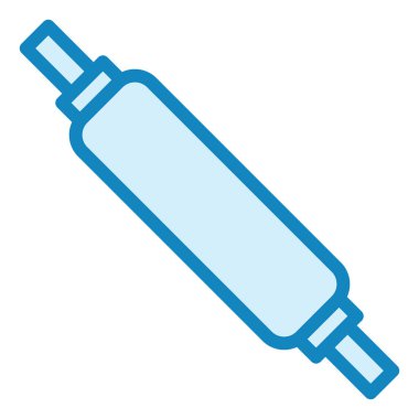 Rolling Pin. Web simgesi basit illüstrasyon 