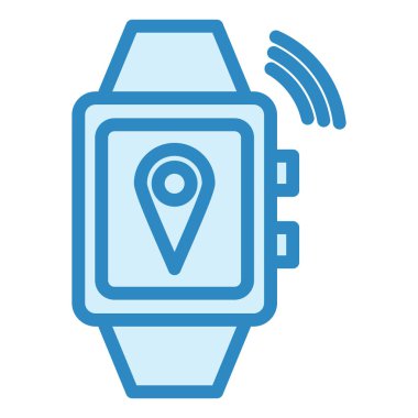 İzleyici İzleme. Web simgesi basit illüstrasyon