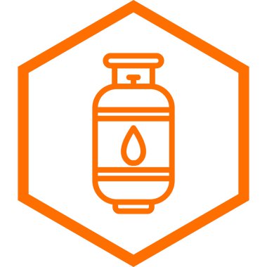 yağ pompası ikon vektör illüstrasyonu