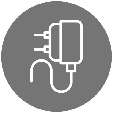 Fiş. Web simgesi basit illüstrasyon