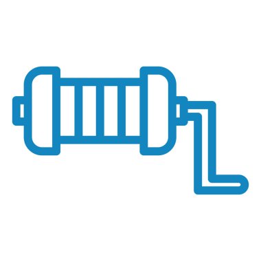 Su borusu simgesi. vektör illüstrasyonu