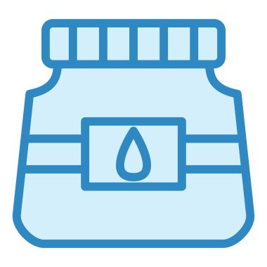 Mürekkep. Web simgesi basit illüstrasyon