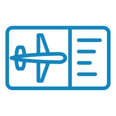 seyahat simgesi vektör çizimi