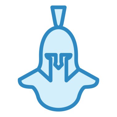 Zırh simgesinin vektör illüstrasyonu