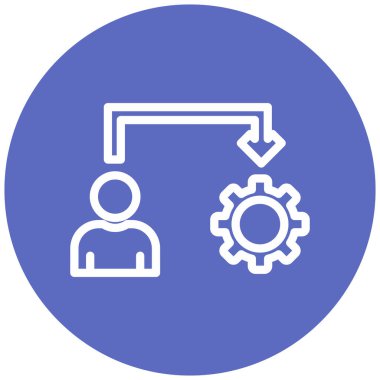 seo modern simgesinin vektör illüstrasyonu