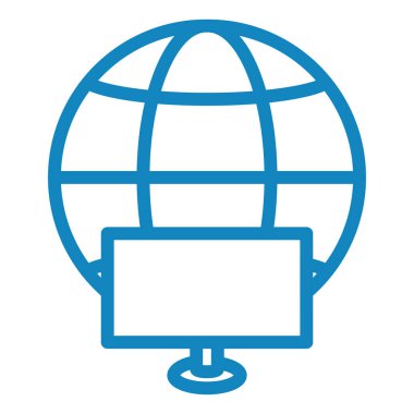 genel ağ simgesi çizimi