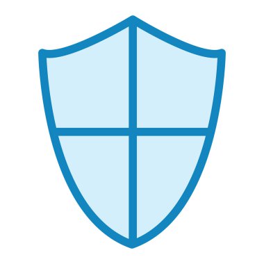 Güvenlik duvarı. simge vektör illüstrasyonu