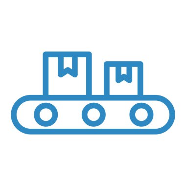 forklift. Web simgesi basit illüstrasyon