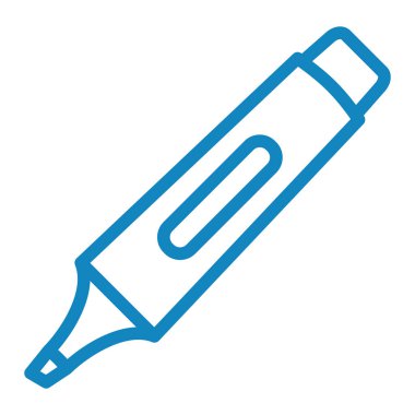 kalem simgesi vektör illüstrasyonu