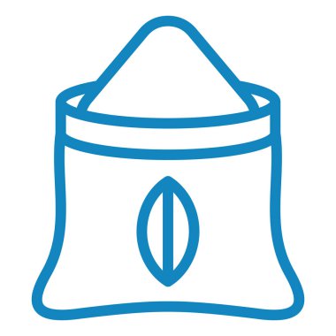 Çanta. Web simgesi basit illüstrasyon