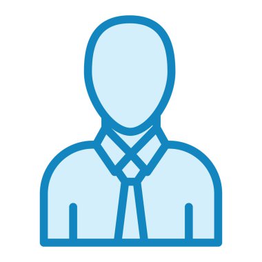 Çalışan. Web simgesi basit illüstrasyon