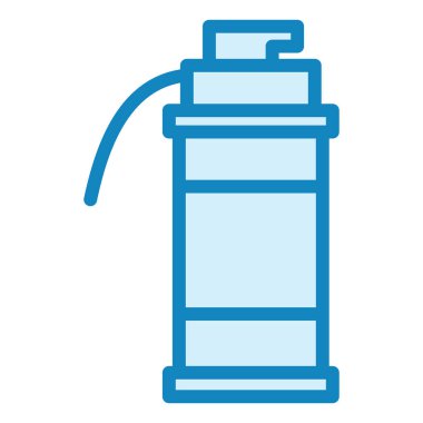 Duman Bombası modern ikon vektör illüstrasyonuName