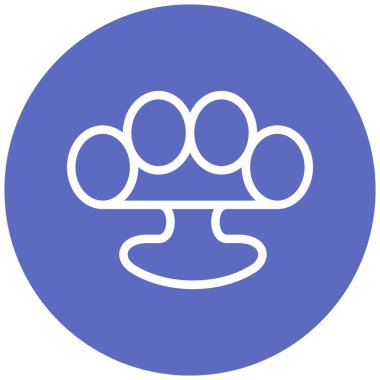 Güzel bir simgenin vektör illüstrasyonu