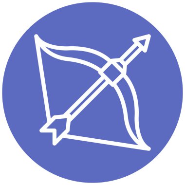 Aşk tanrısı. Web simgesi basit illüstrasyon