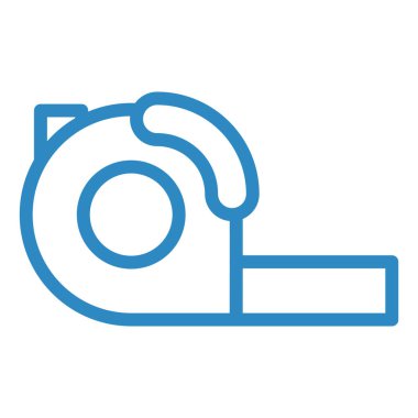 Mezura simge vektör çizim