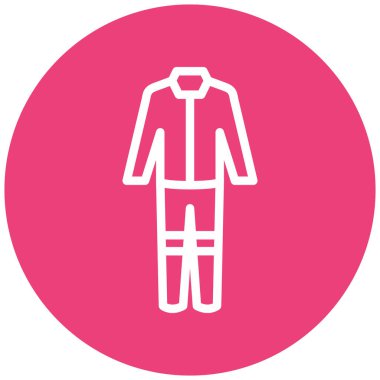 Adam düz vektör simgesi