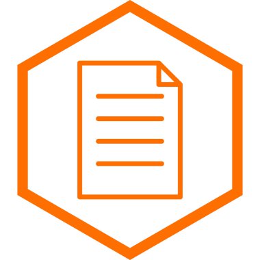 dosya biçimi simgesi, vektör illüstrasyonu