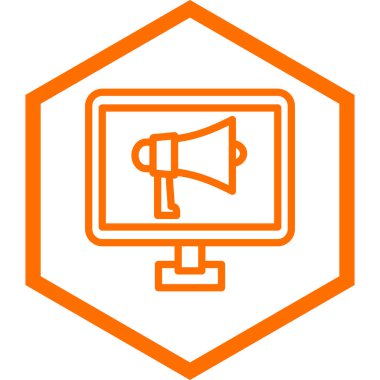 seo modern simgesinin vektör illüstrasyonu