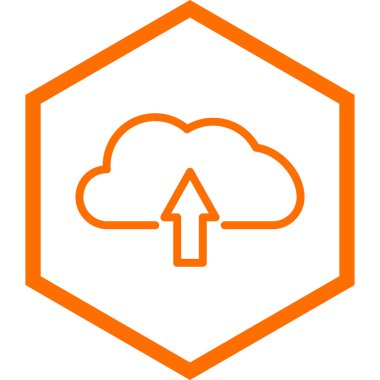 Bulut indirme. Web simgesi