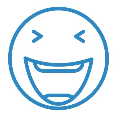 yüz simgesi, vektör illüstrasyonu