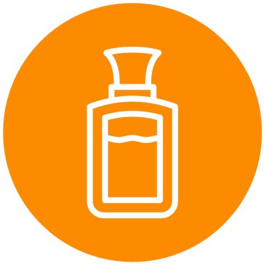 parfüm şişesi vektör simgesi