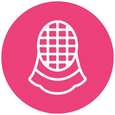 Modern b 'nin güzel vektör çizimi eksik simgesi