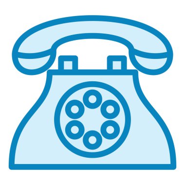 Telefon. Web simgesi basit tasarım 