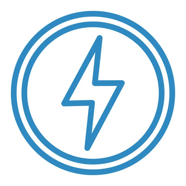 Lightning Symbol Vektor Illustration — Stockvektor