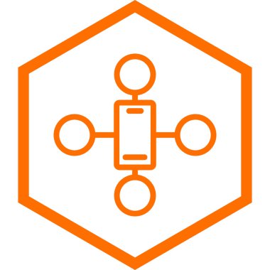 seo modern simgesinin vektör illüstrasyonu