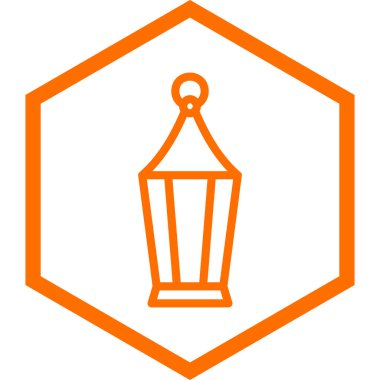 Fener. Web simgesi basit illüstrasyon