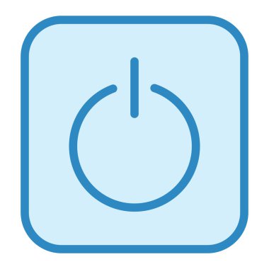 güç düğmesi vektör simgesi