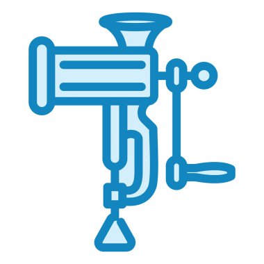 Et Öğütücü modern ikon vektör çizimi