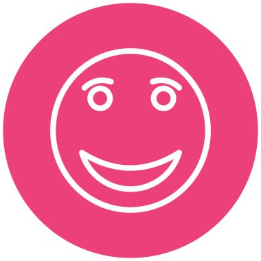 yüz simgesi, vektör illüstrasyonu