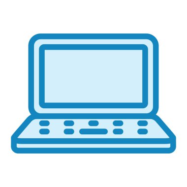 Bilgisayar. Web simgesi basit illüstrasyon