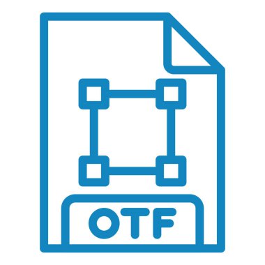 dosya biçimi simgesi, vektör illüstrasyonu