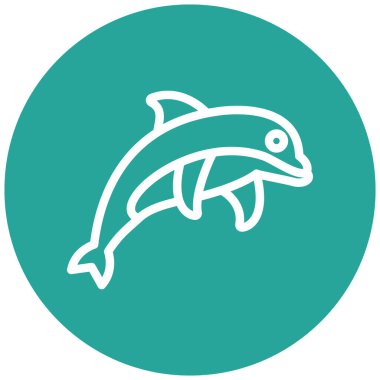 yunus modern simge vektör illüstrasyonu