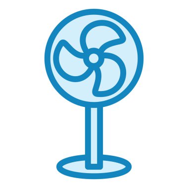 fan simgesi vektör illüstrasyonu