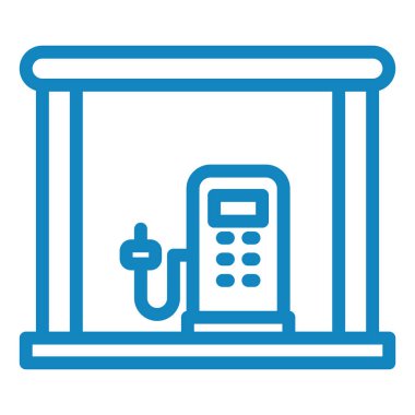 benzinlik vektör simgesi kolayca değiştirebilir