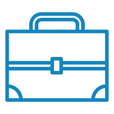 Çanta. Web simgesi basit tasarım