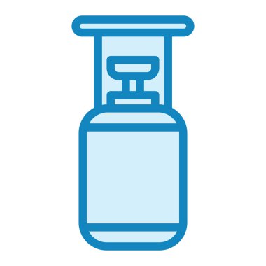 Kamp benzini. Web simgesi basit illüstrasyon 