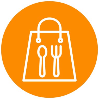 Alışveriş çantası. Basit tasarım