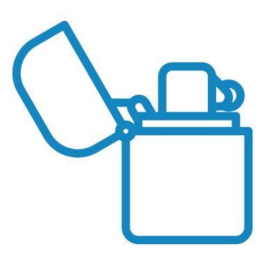 Çakmak. Web simgesi basit tasarım