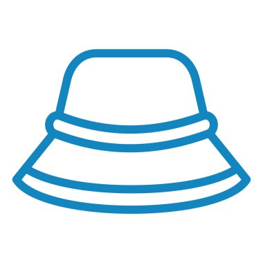 Şapka. Web simgesi basit illüstrasyon