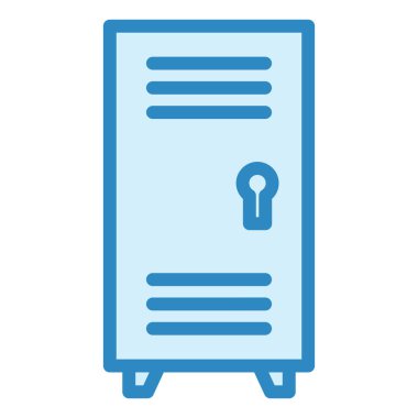 Modern simge vektör illüstrasyonunu kilitler 