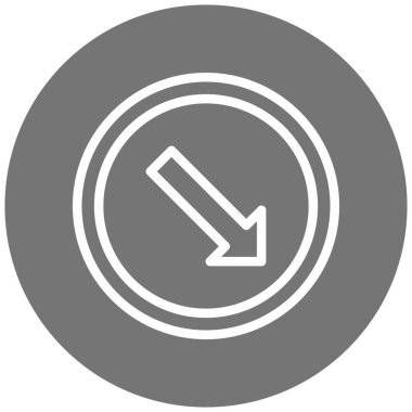 ok simgesinin vektör illüstrasyonu