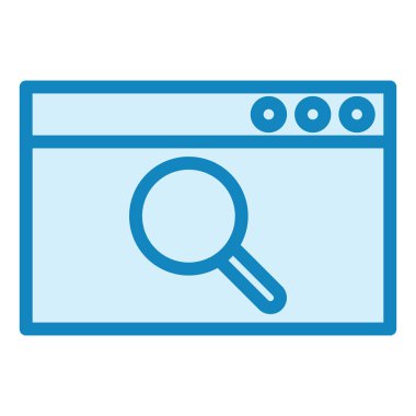 Arama motoru. Web simgesi