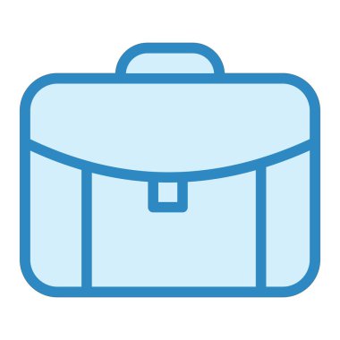 evrak çantası ikonu vektör illüstrasyonu