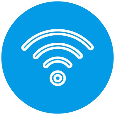 wifi simgesi vektör illüstrasyonu