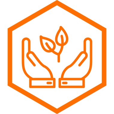 Çevre. Web simgesi basit illüstrasyon